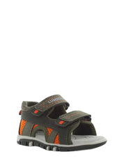 Sandali con strappi Verde Lumberjack