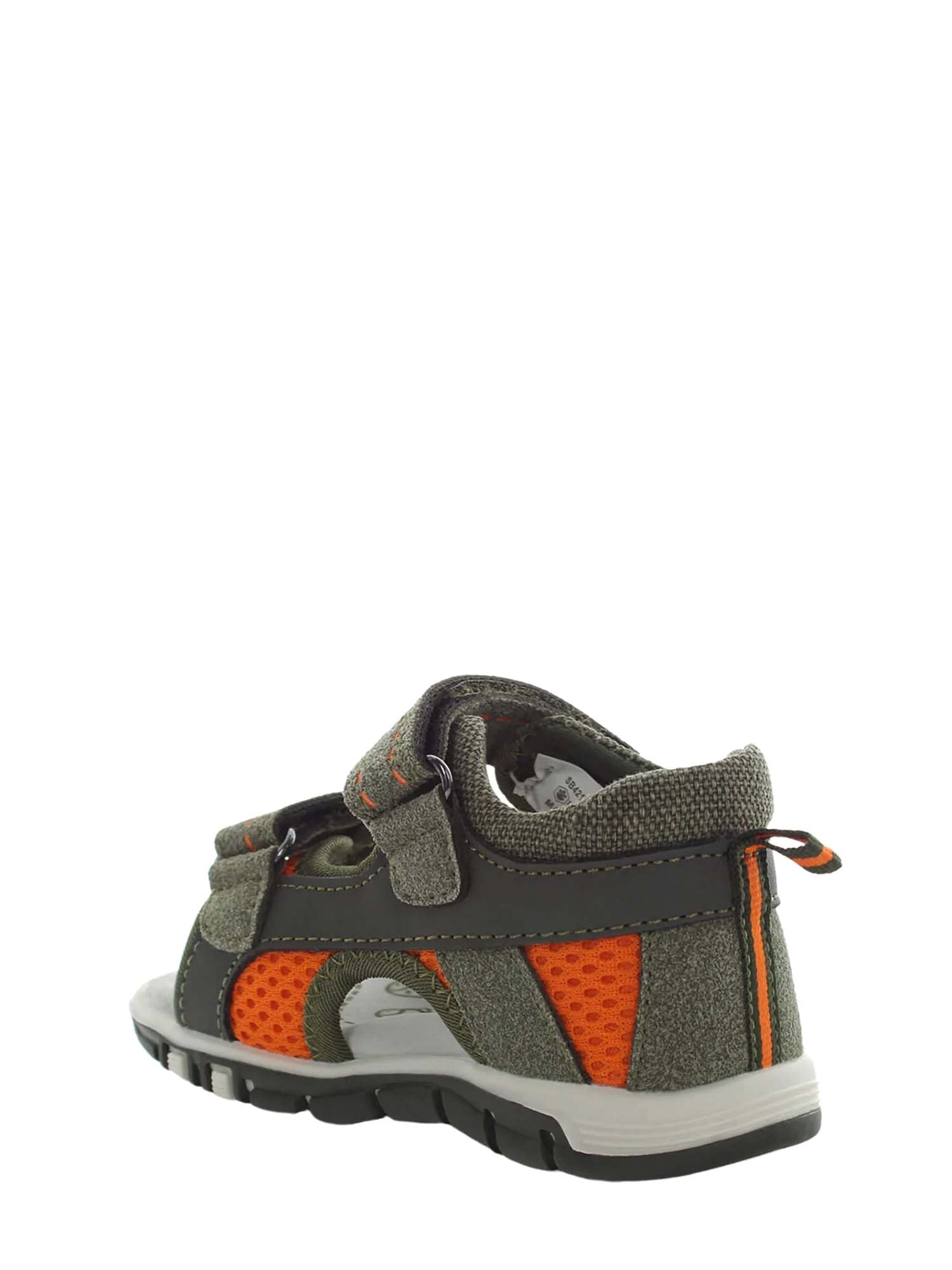 Sandali con strappi Verde Lumberjack