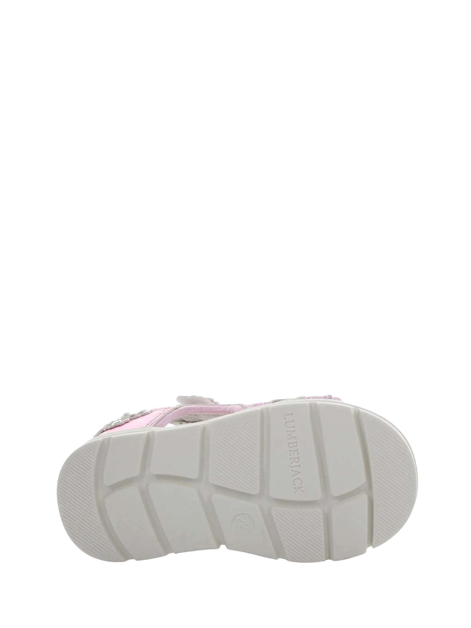 Sandali con strappi Rosa Lumberjack