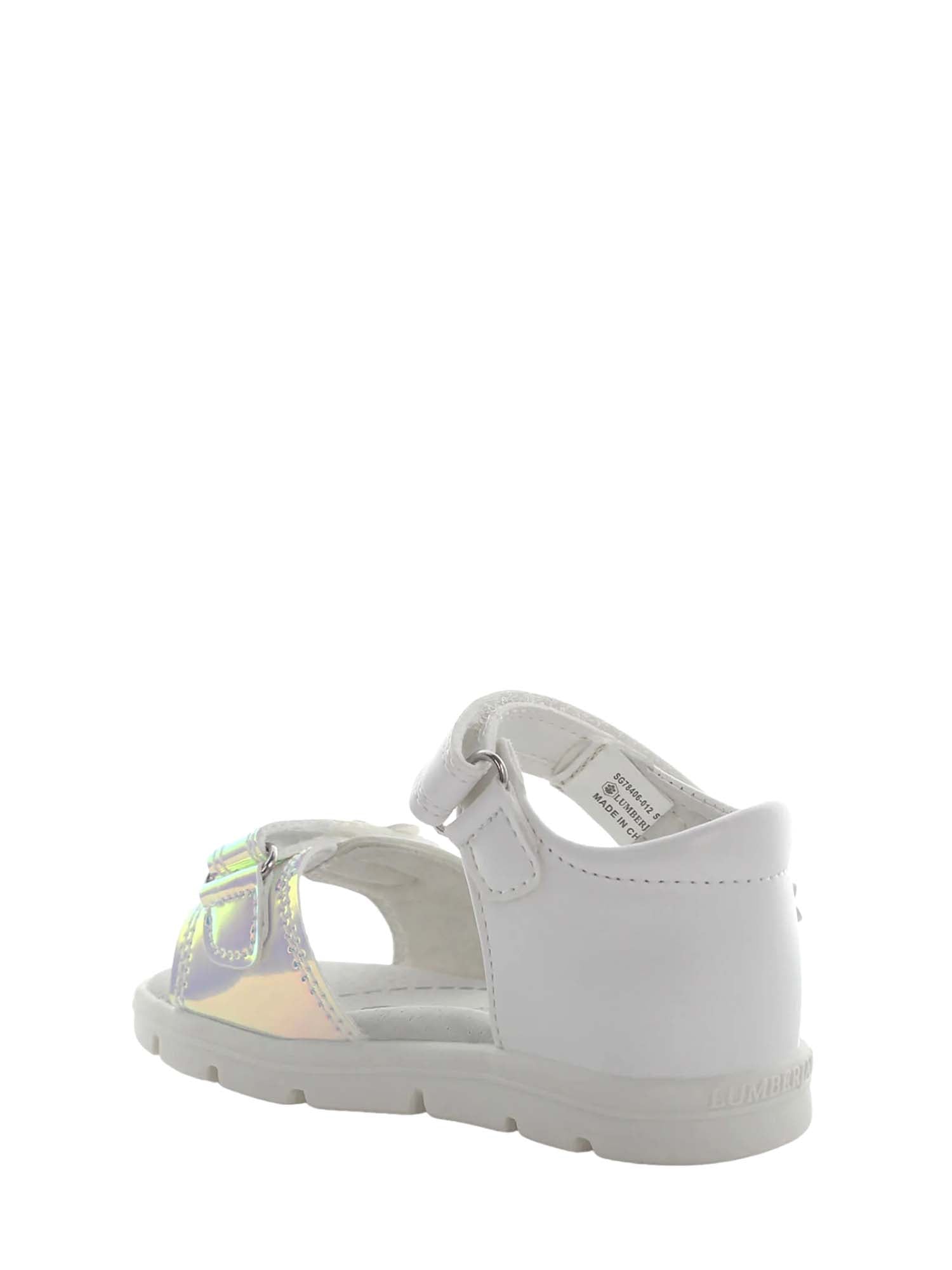 Sandali con strappi Bianco Lumberjack