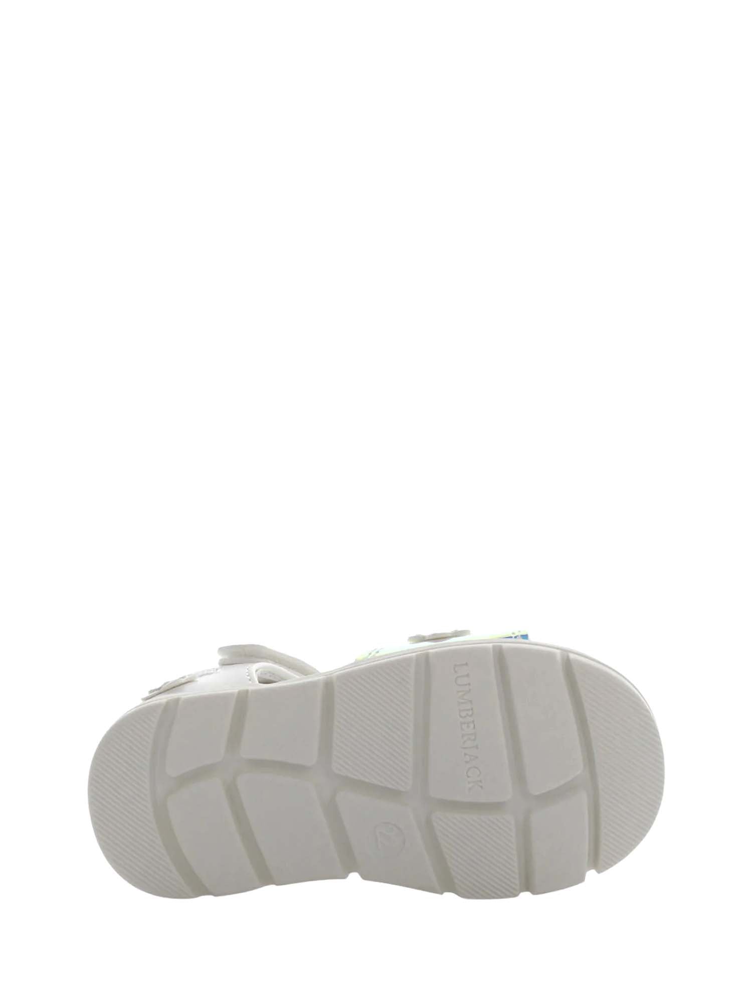 Sandali con strappi Bianco Lumberjack