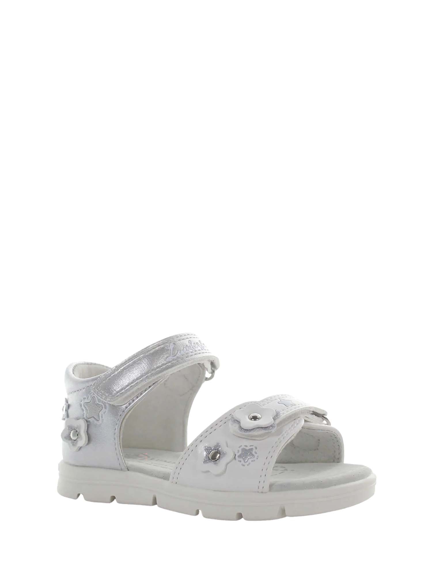 Sandali con strappi Bianco Argento Lumberjack