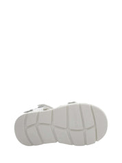 Sandali con strappi Bianco Argento Lumberjack