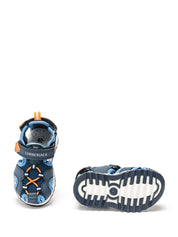 Sandali con strappi Blu Lumberjack