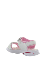 Sandali con strappi Bianco Rosa Lumberjack