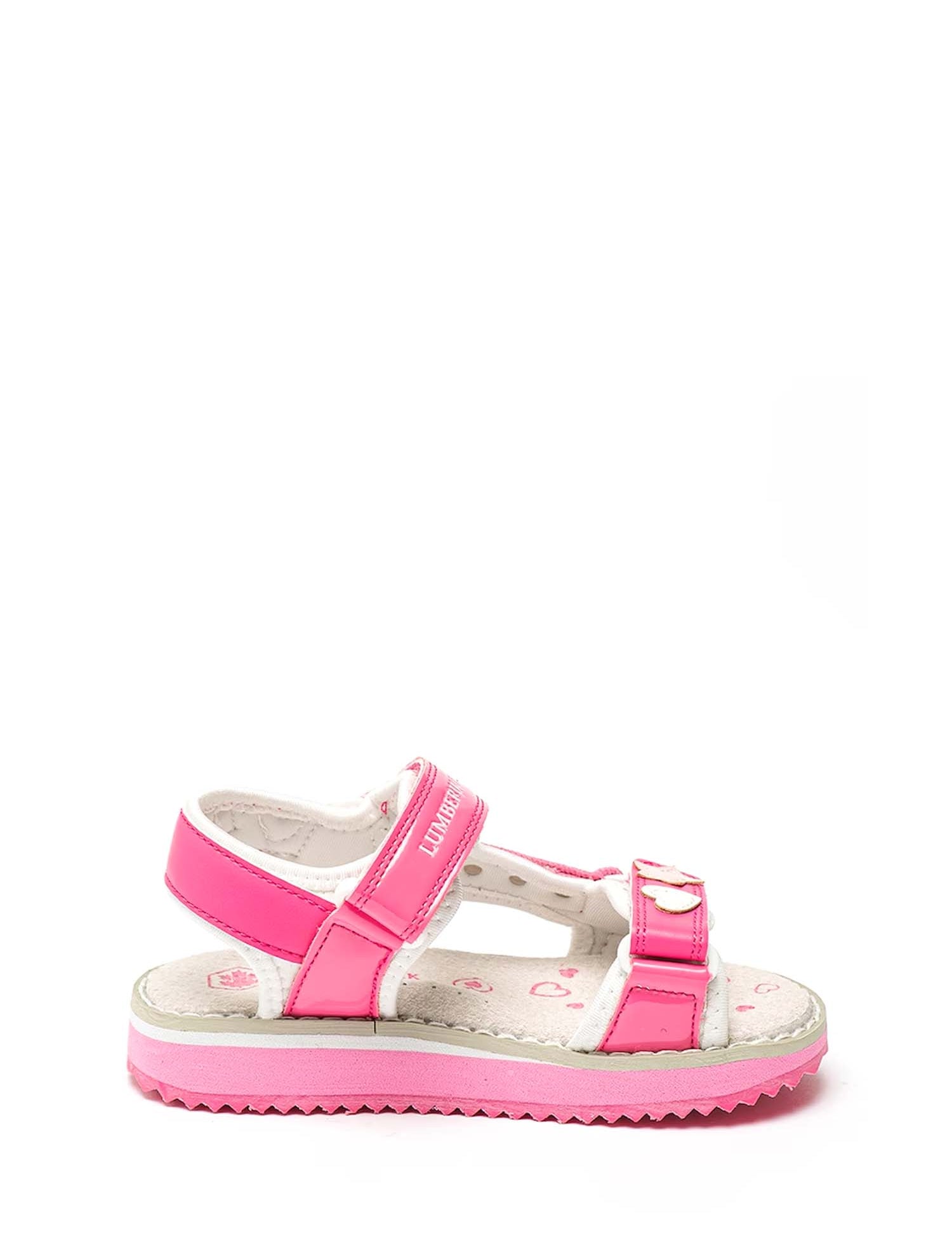 Sandali con strappi Rosa Lumberjack