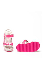 Sandali con strappi Rosa Lumberjack