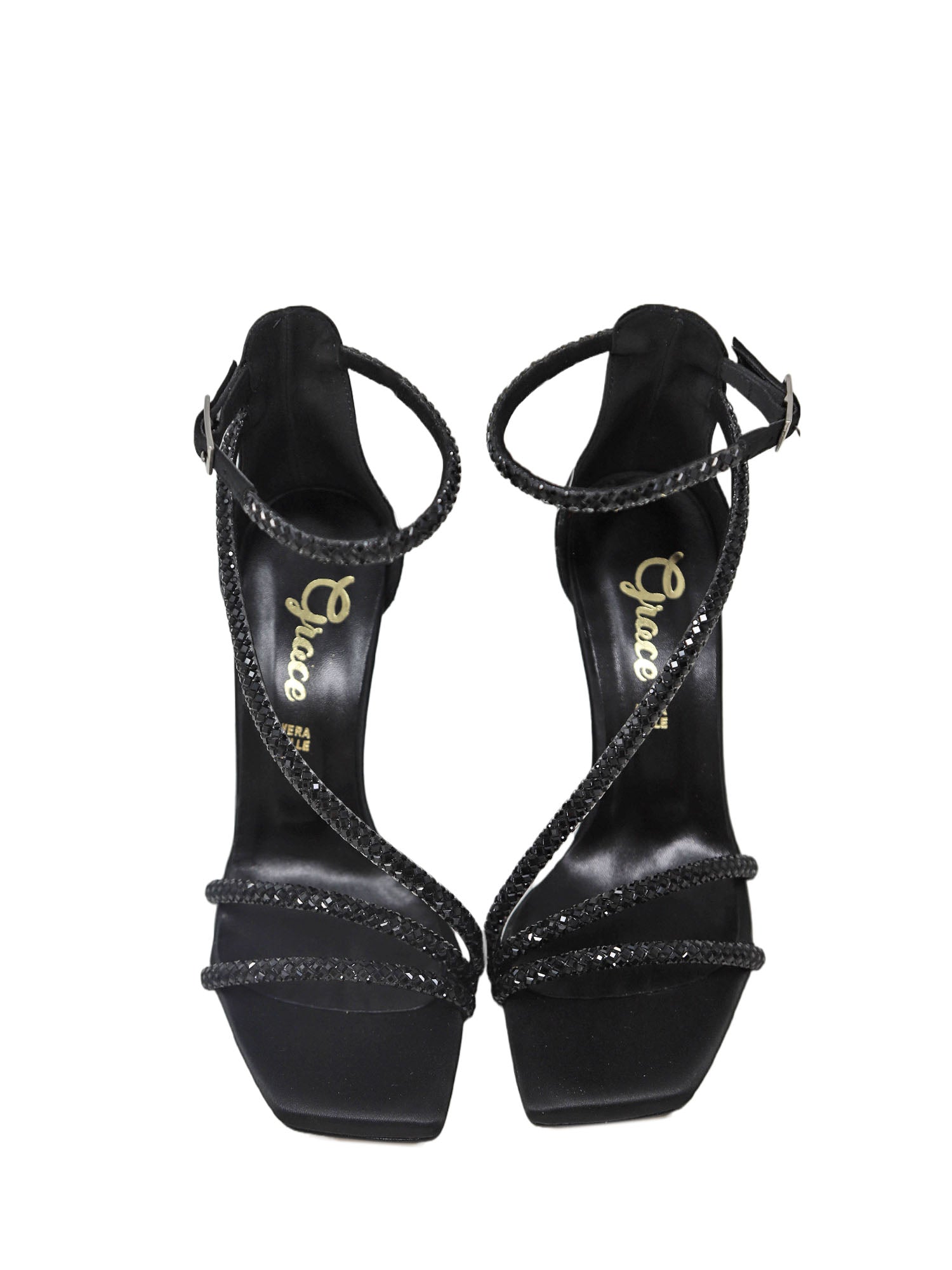Sandali tacco Nero Grace Shoes