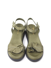 Sandali zeppa Verde Grace Shoes