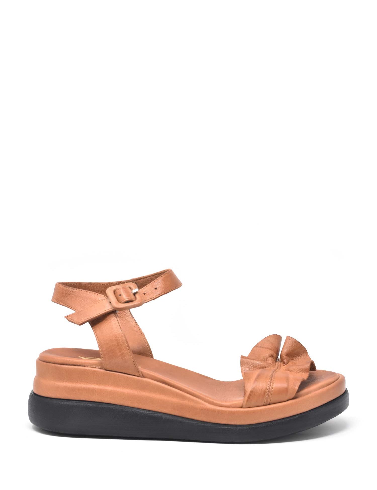 Sandali zeppa Cuoio Grace Shoes