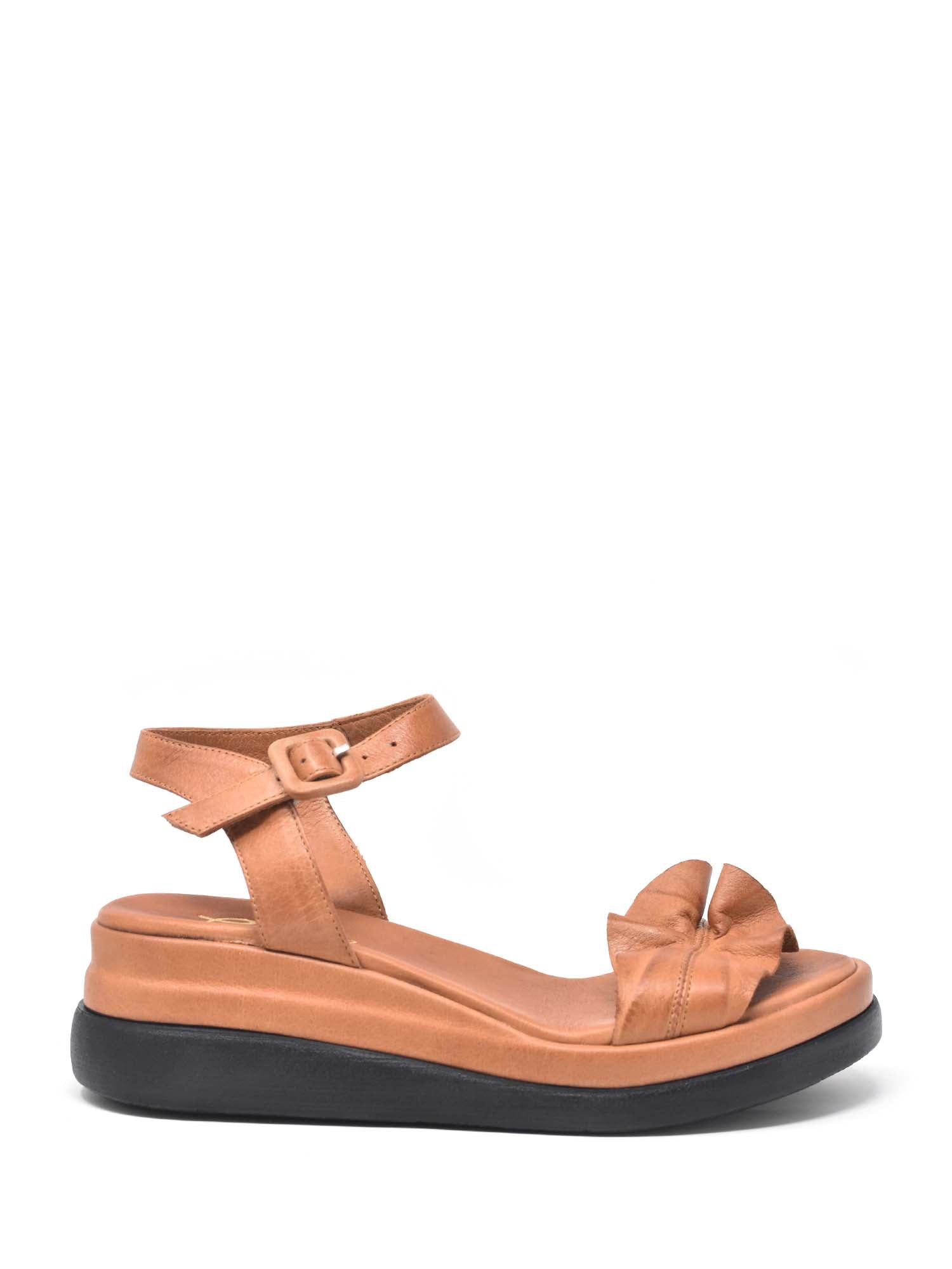 Sandali zeppa Cuoio Grace Shoes