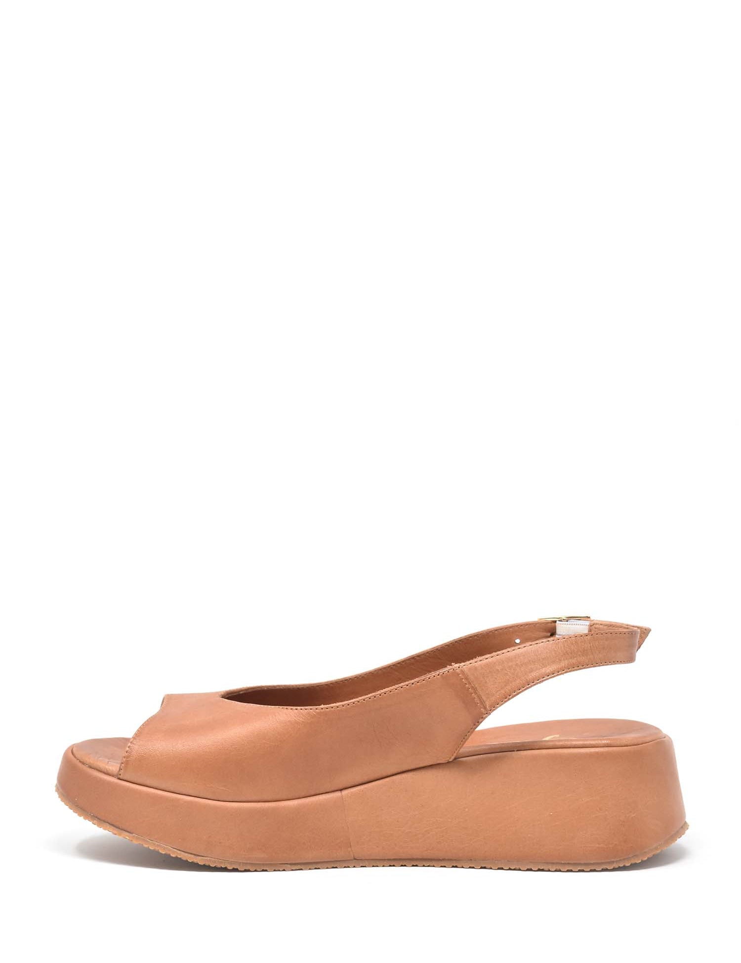 Sandali zeppa Marrone Grace Shoes