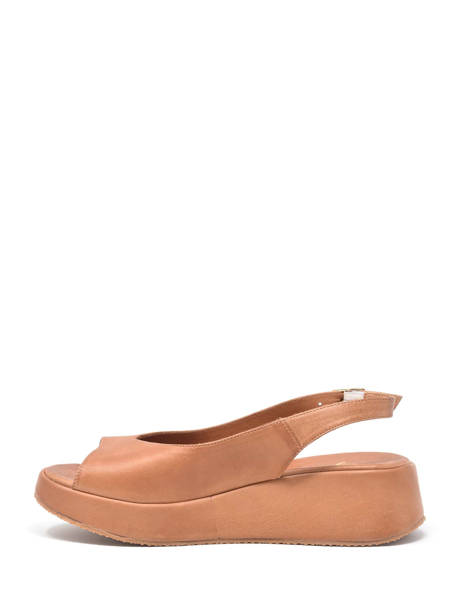 Sandali zeppa Marrone Grace Shoes