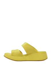 Sandali zeppa Giallo Grace Shoes