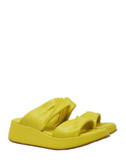 Sandali zeppa Giallo Grace Shoes