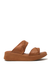 Sandali zeppa Marrone Grace Shoes