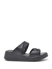 Sandali zeppa Nero Grace Shoes