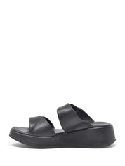 Sandali zeppa Nero Grace Shoes