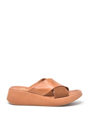 Sandali zeppa Marrone Grace Shoes