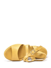 Sandali zeppa Giallo Grace Shoes