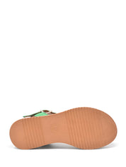 Sandali zeppa Verde Grace Shoes
