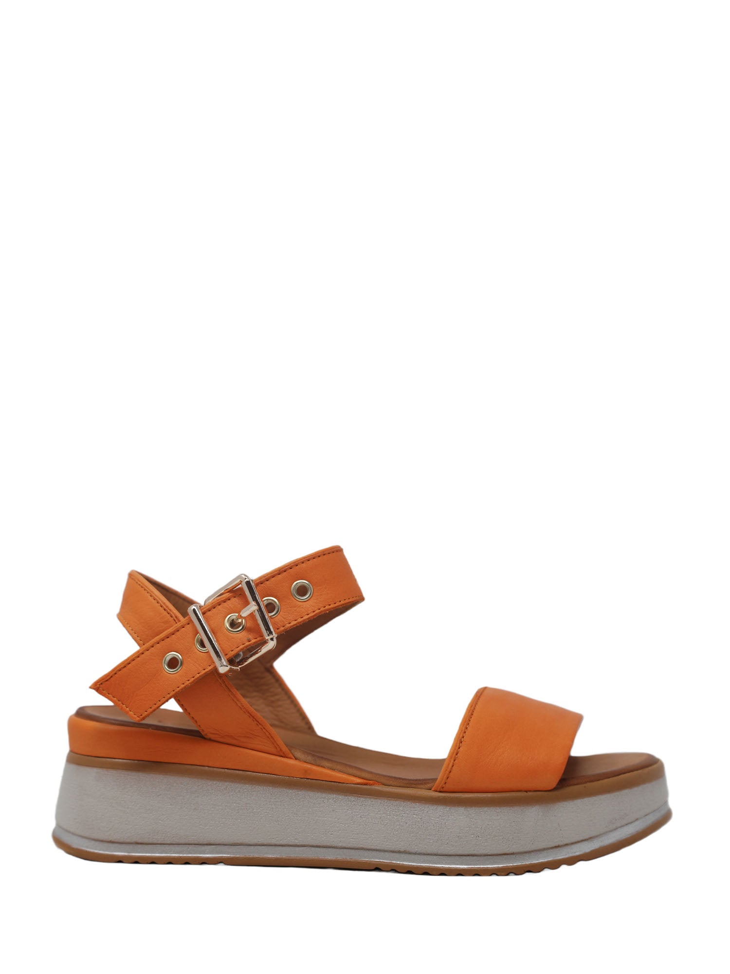 Sandali zeppa Arancio Grace Shoes
