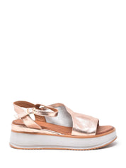 Sandali zeppa Oro Rosa Grace Shoes