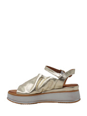 Sandali zeppa Oro Grace Shoes