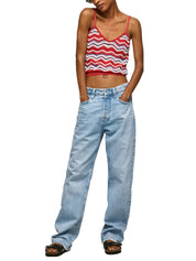 Top e canotte Rosso Pepe Jeans