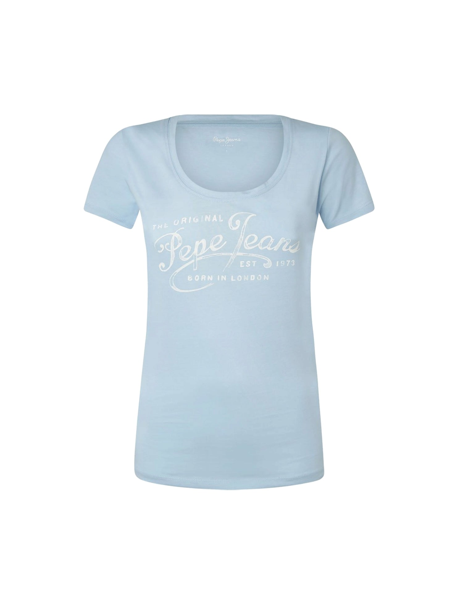 T-shirt Celeste Pepe Jeans