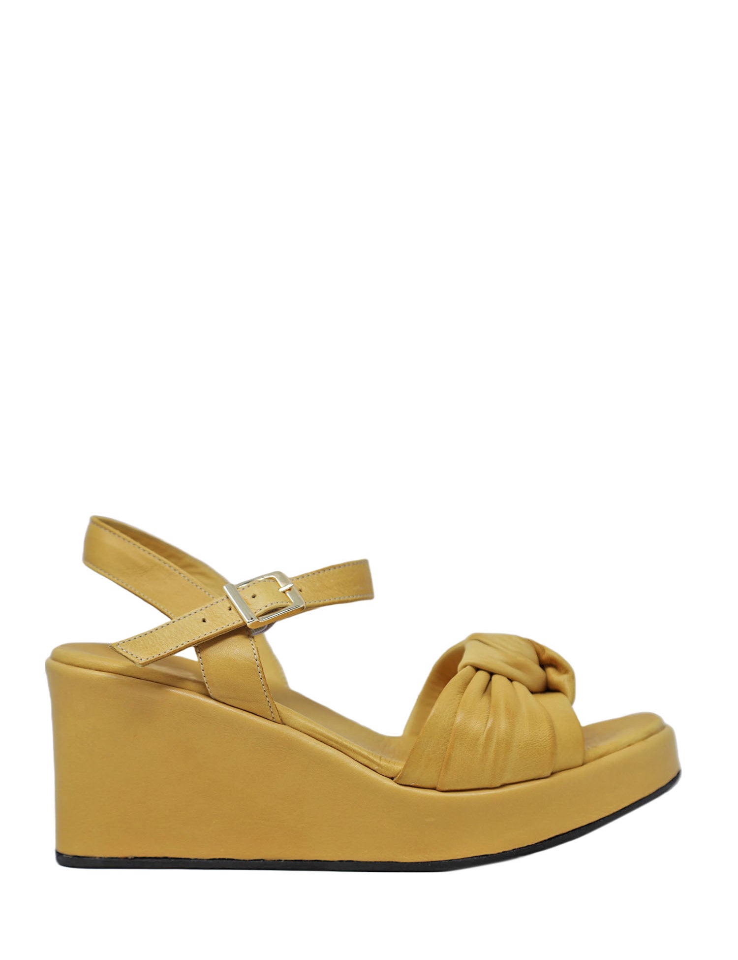 Sandali zeppa Giallo Grace Shoes