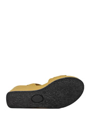 Sandali zeppa Giallo Grace Shoes