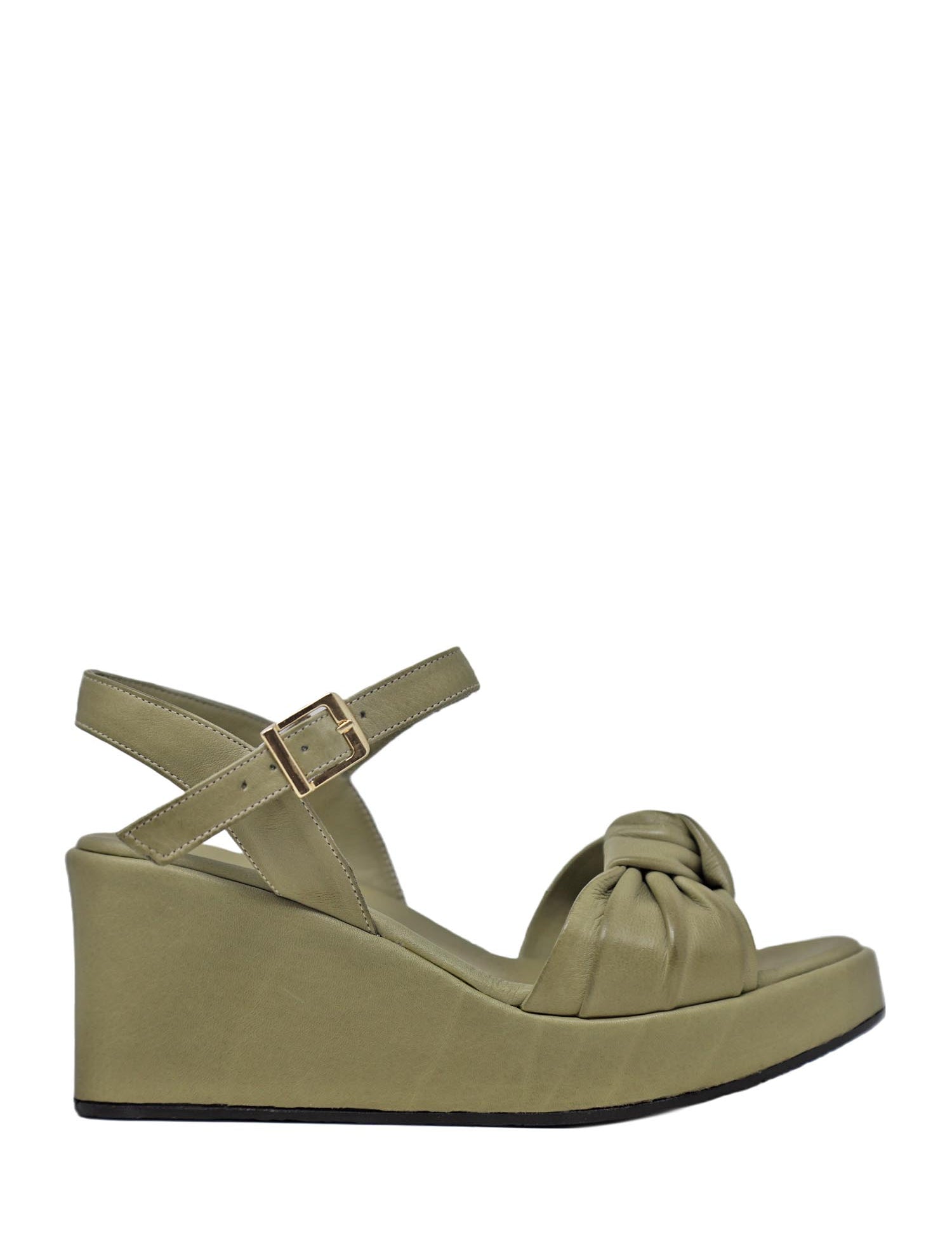 Sandali zeppa Verde Grace Shoes