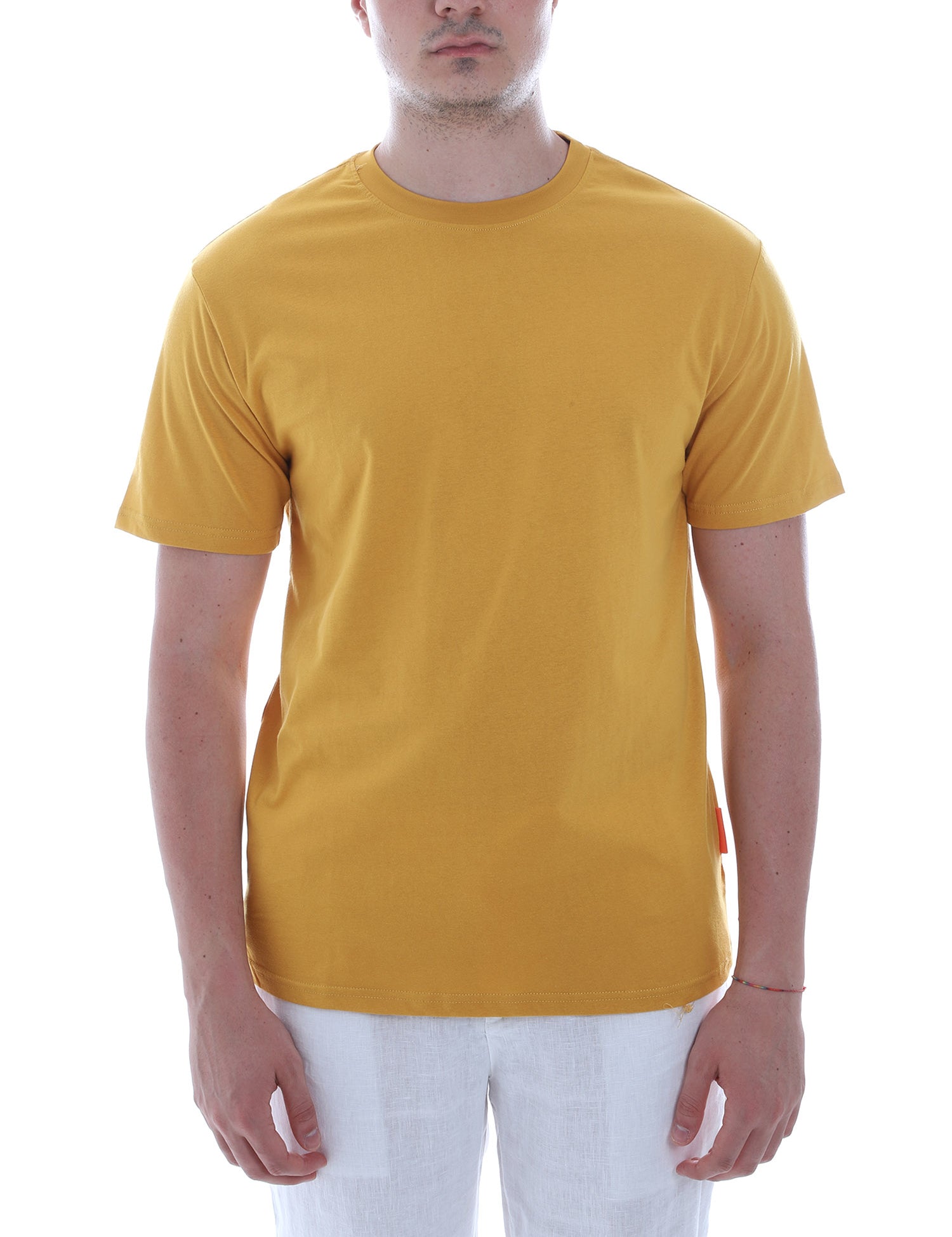 T-shirt Giallo Borgoni Milano