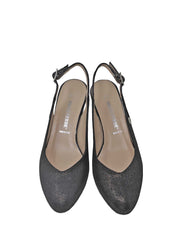 Sandali tacco Nero Valleverde