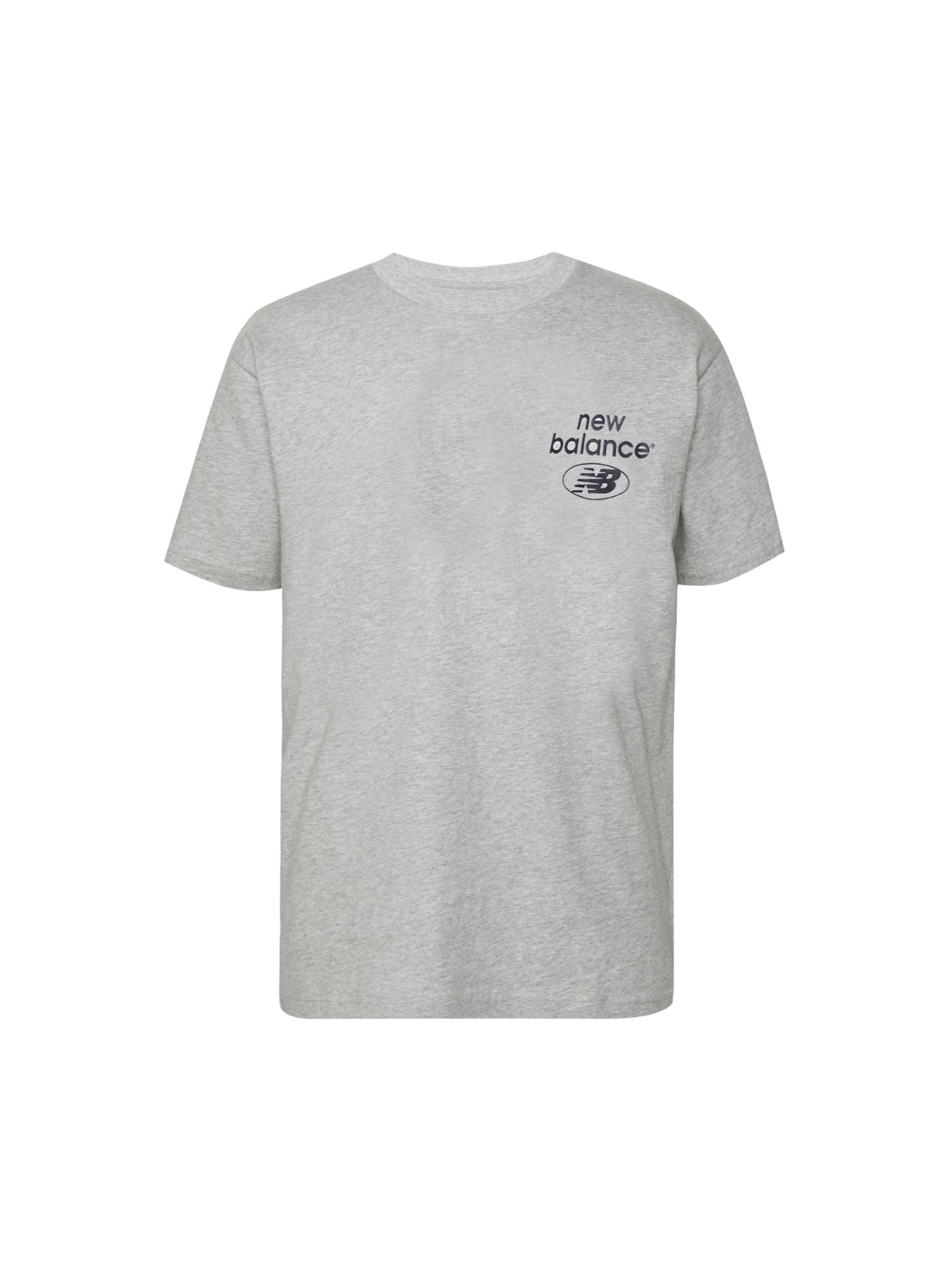 T-shirt Grigio New Balance