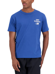 T-shirt Blu New Balance