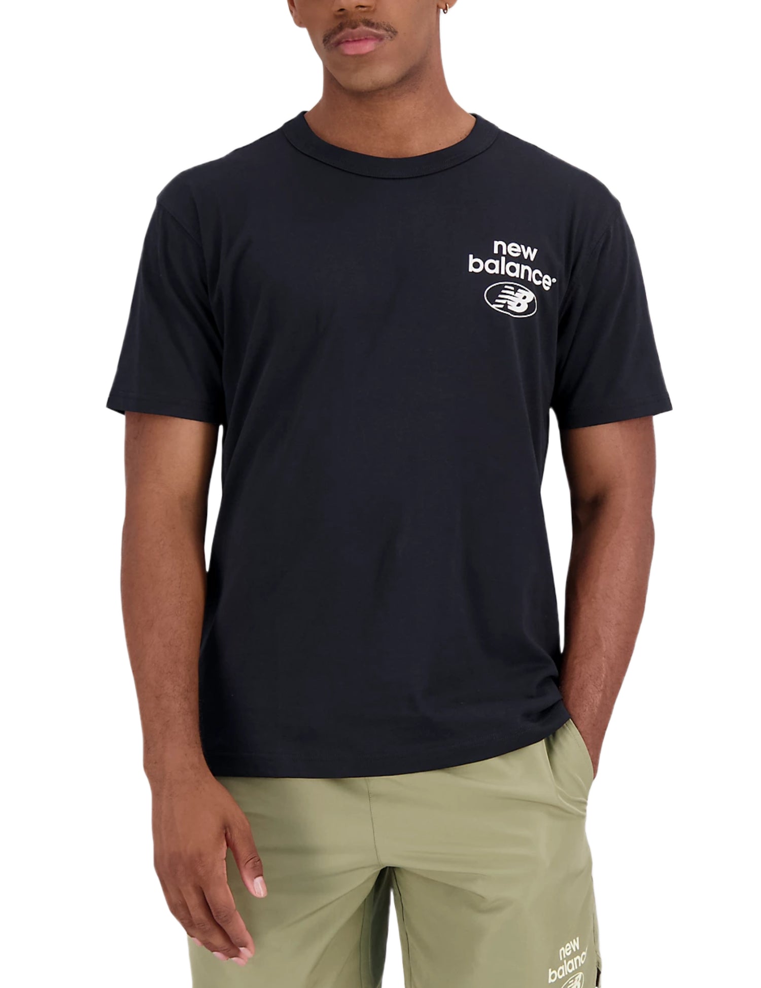 T-shirt Nero New Balance