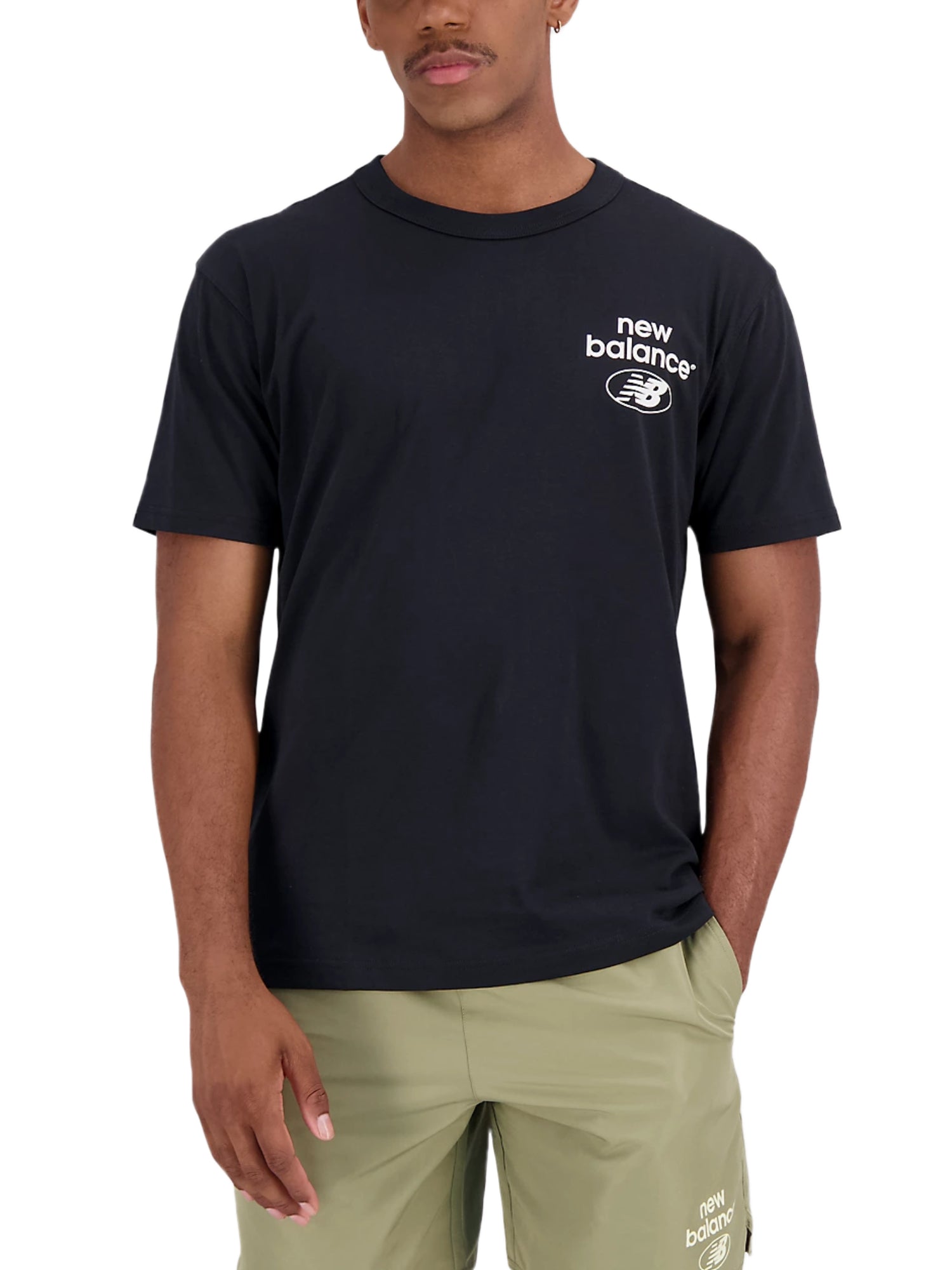 T-shirt Nero New Balance