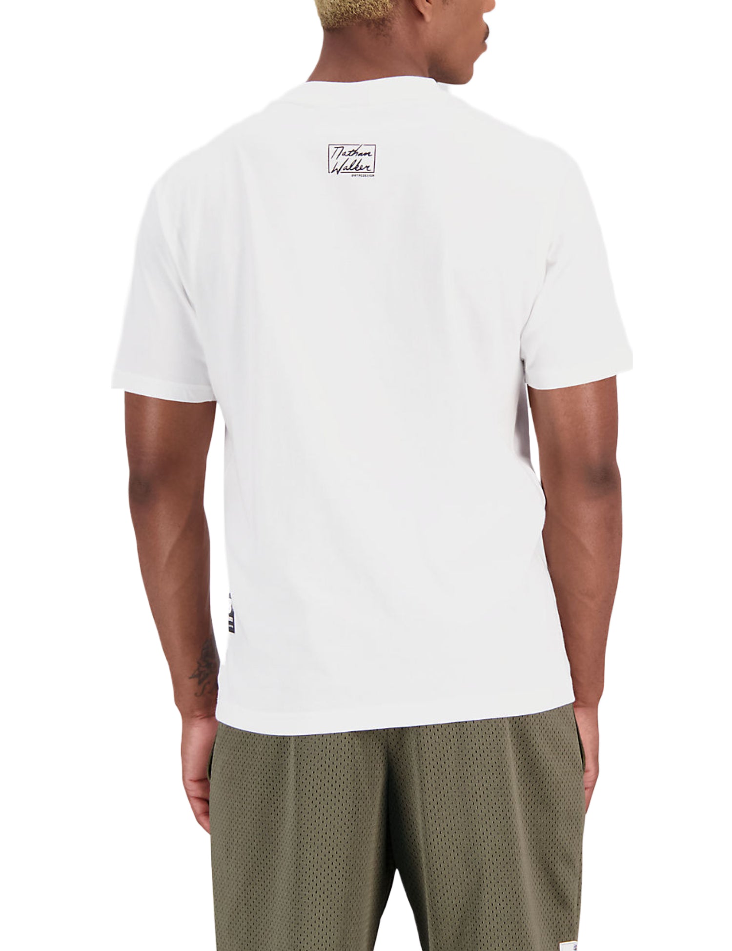 T-shirt Bianco New Balance