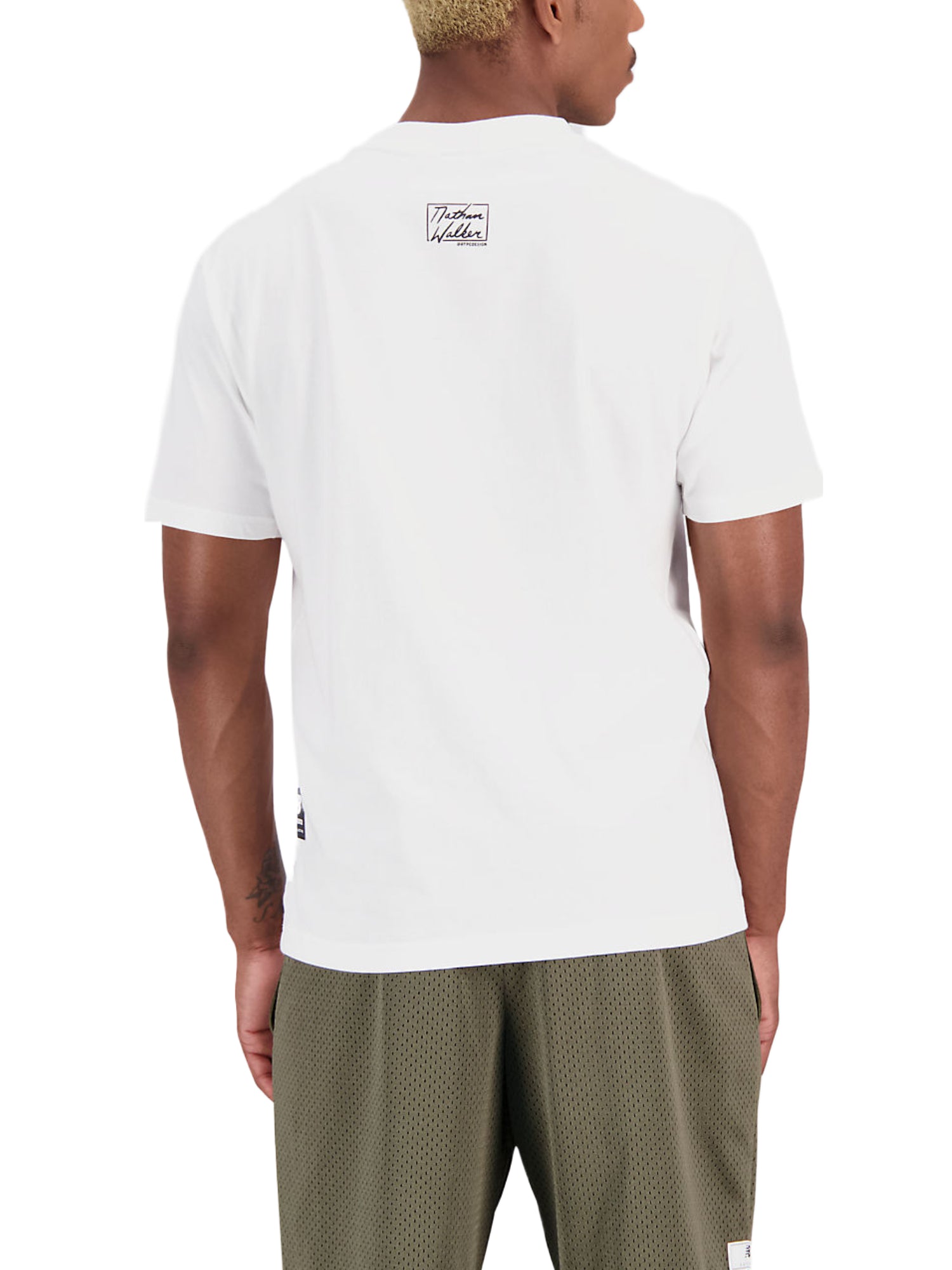 T-shirt Bianco New Balance