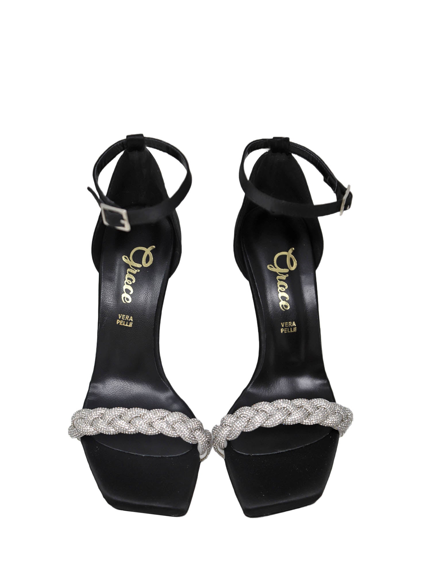 Sandali tacco Nero Grace Shoes