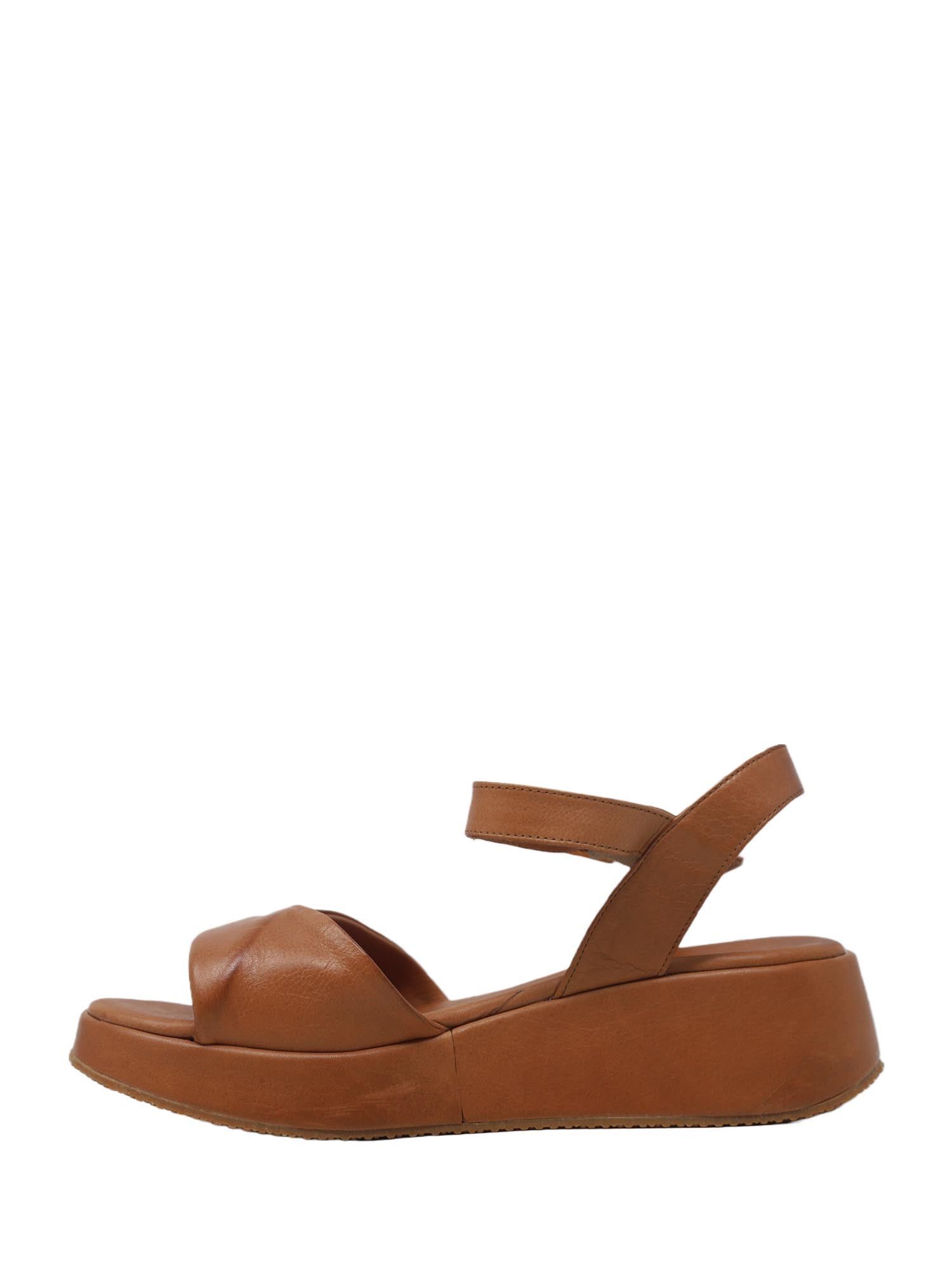 Sandali zeppa Marrone Grace Shoes