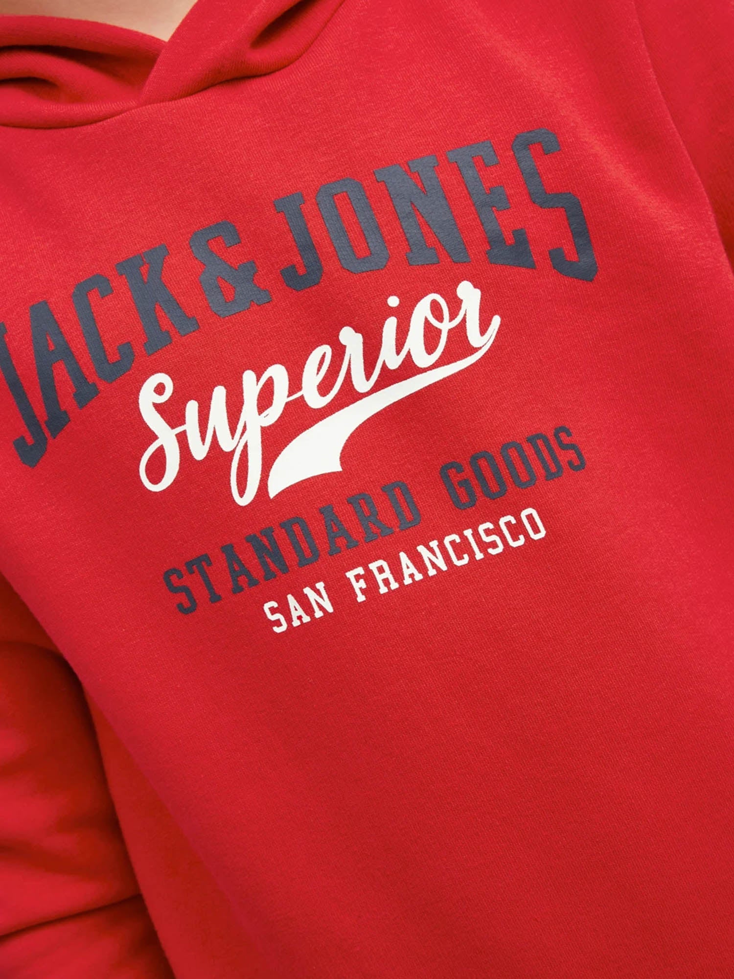 Felpe Rosso Jack&jones Junior