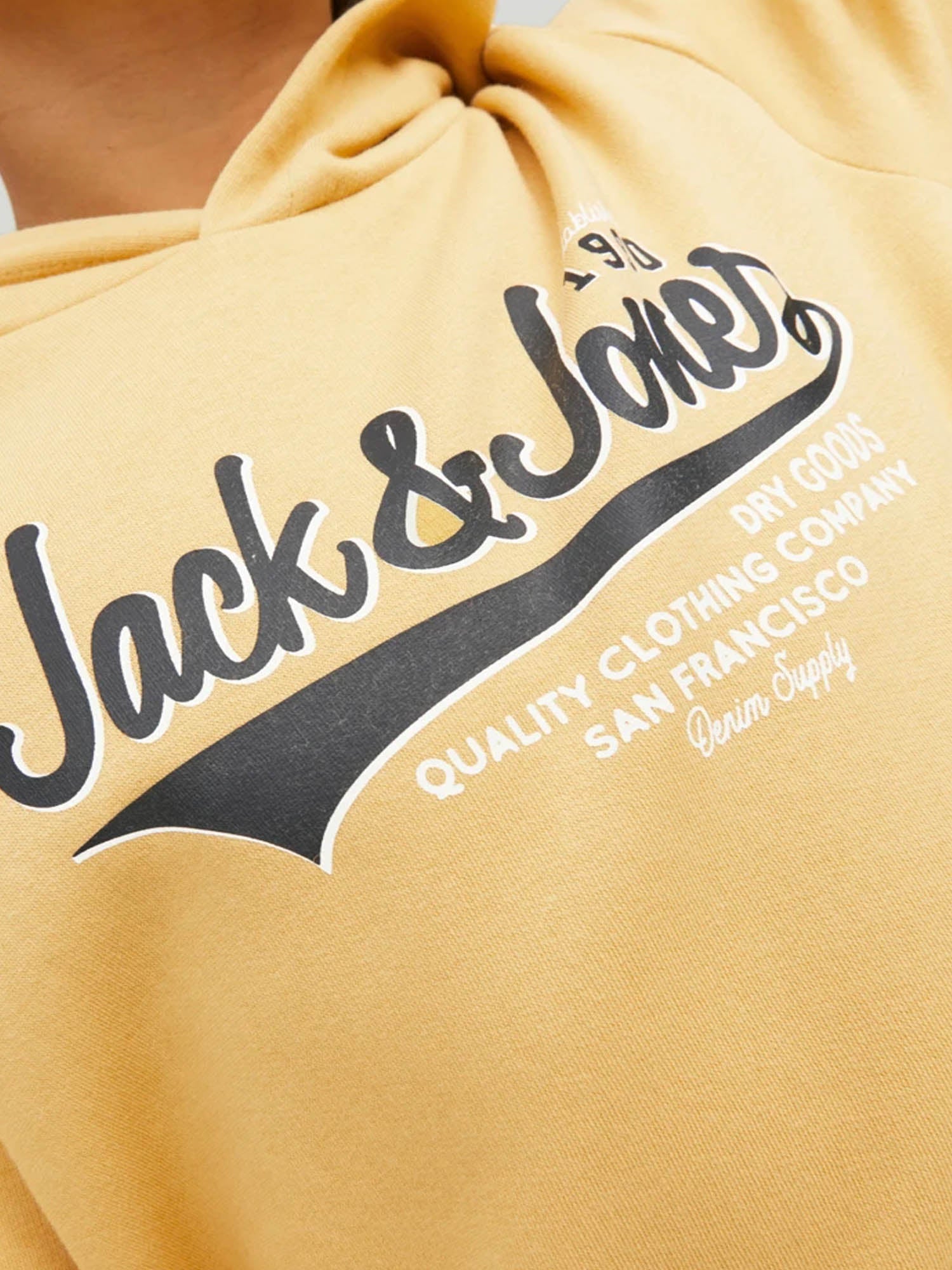 Felpe Giallo Jack&jones Junior