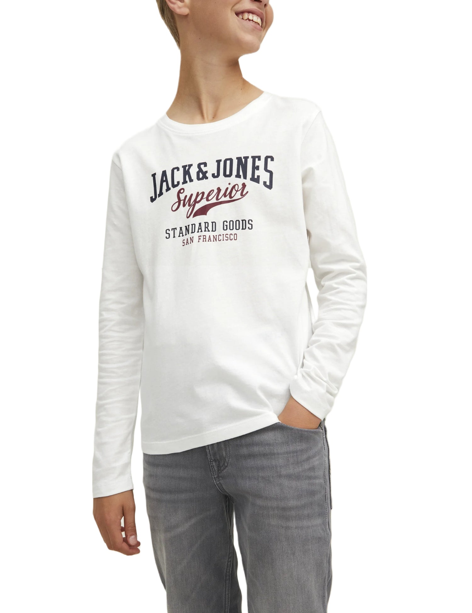 T-shirt Bianco Jack&jones Junior