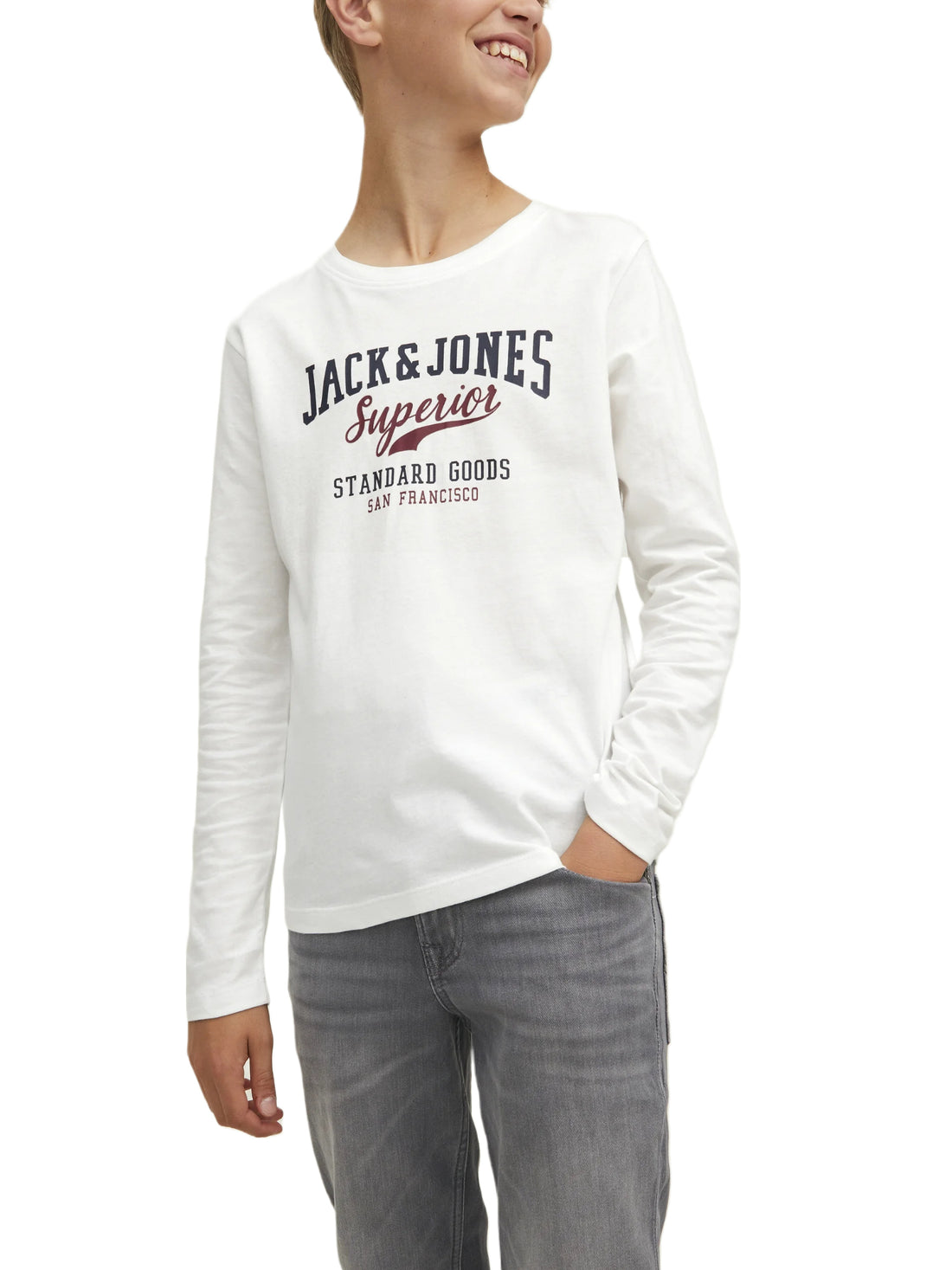 T-shirt Bianco Jack&jones Junior