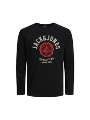 T-shirt Nero Jack&jones Junior