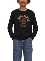 T-shirt Nero Jack&jones Junior