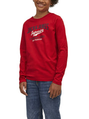 T-shirt Rosso Jack&jones Junior